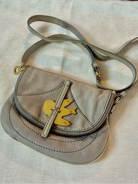 Marc Jacobs mini xbody, bone leather guc